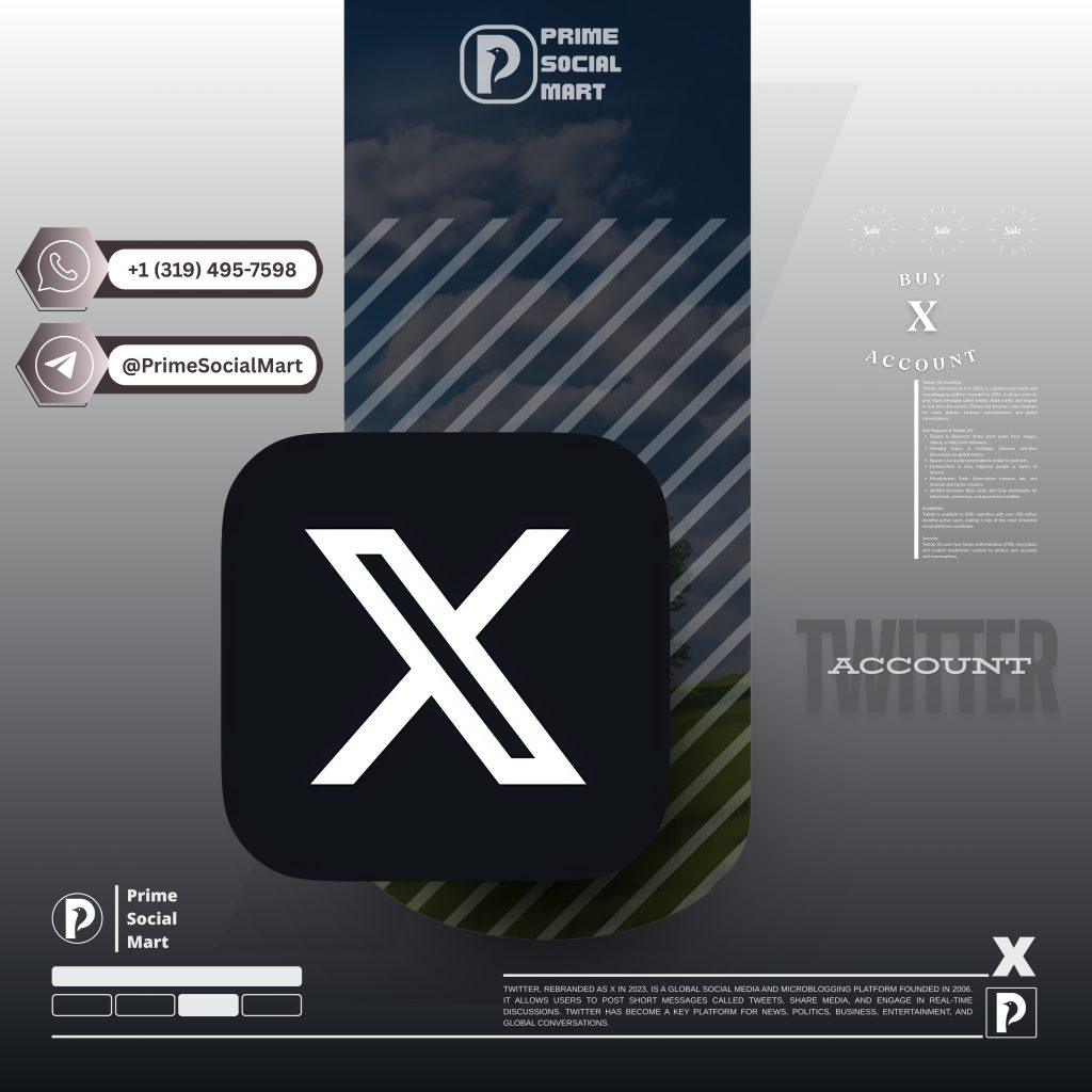 Buy X (Twitter) Accounts